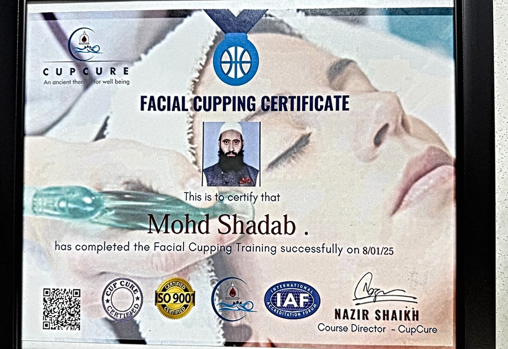 Facial Cupping Certificate