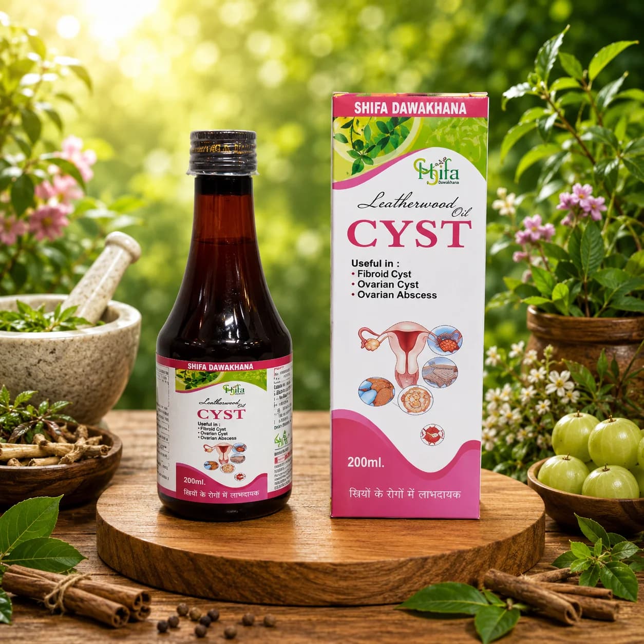 Lodhrasav for CYST
